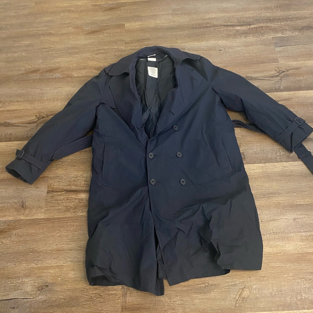 All weather Lg Long coat w/ removable liner